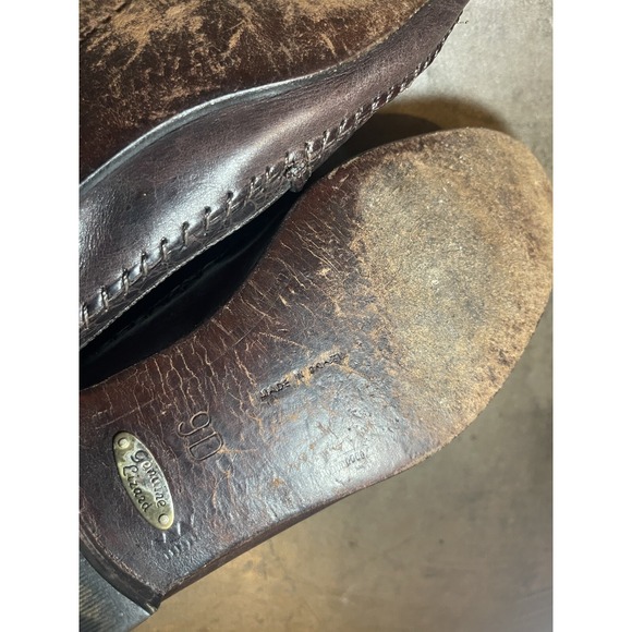 Giorgio Brutini Men's 9D Brown Genuine Lizard Leather Dress Shoes Made in Brazil - Picture 7 of 8